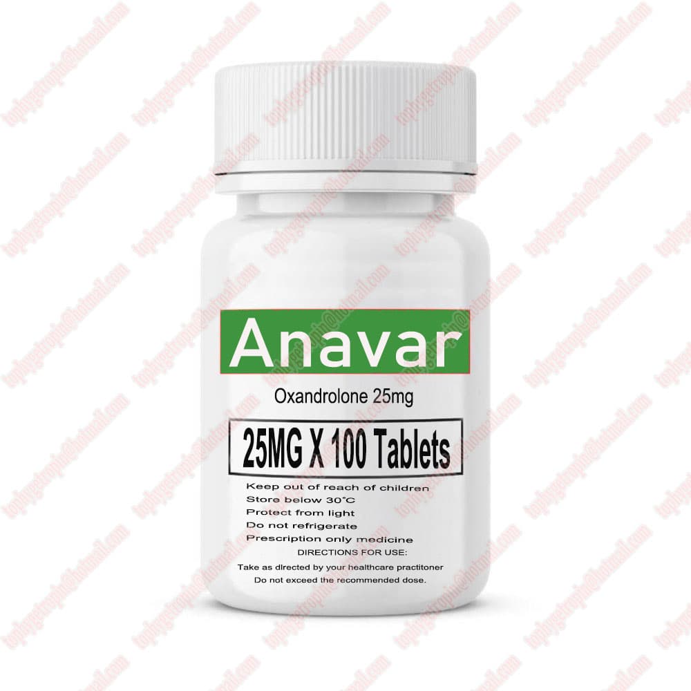Anavar Oxandrolone Oral Steroids Tablets 25mg 100pcs