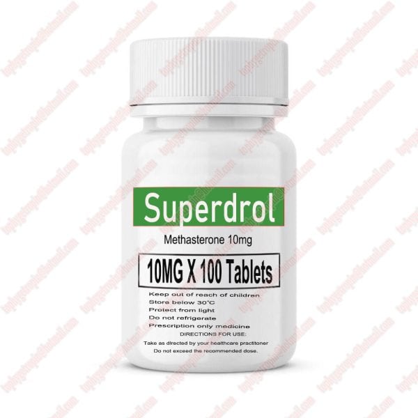 Superdrol Methasterone Methyldrostanolone Oral Steroids Tablets 10mg 100pcs
