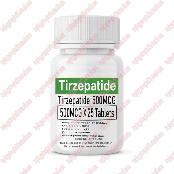 Tirzepatide 500mcg 25tablets Oral steroids tablets
