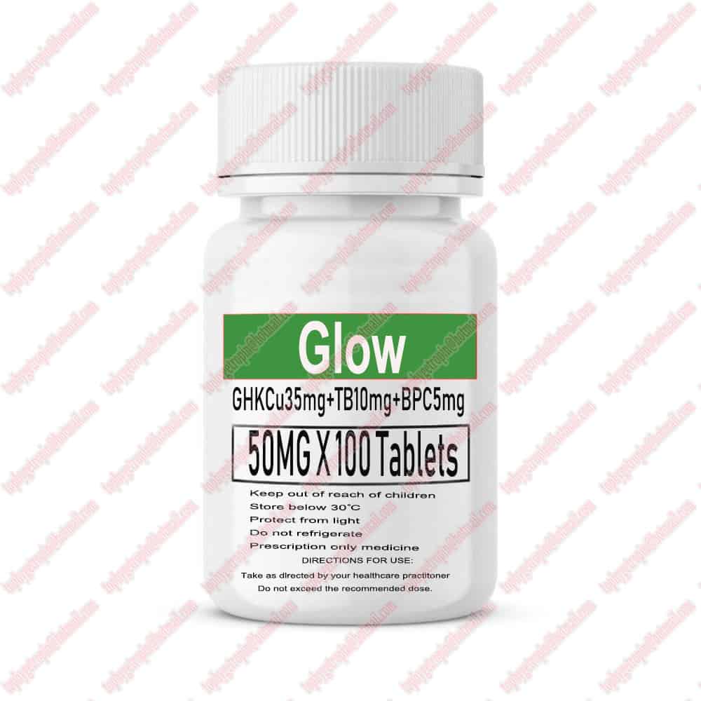 Glow(GHKCu35mg+TB10mg+BPC5mg) 50mg*10vials*1 kits